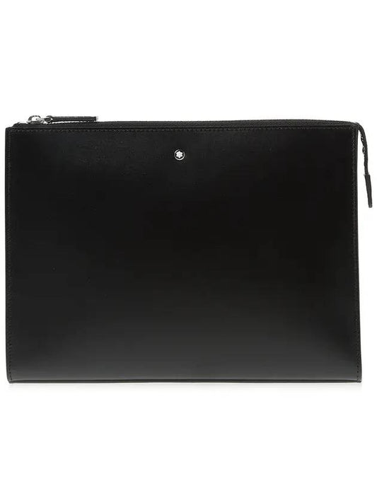 Meisterstuck Pochette Clutch Bag Black - MONTBLANC - BALAAN 1