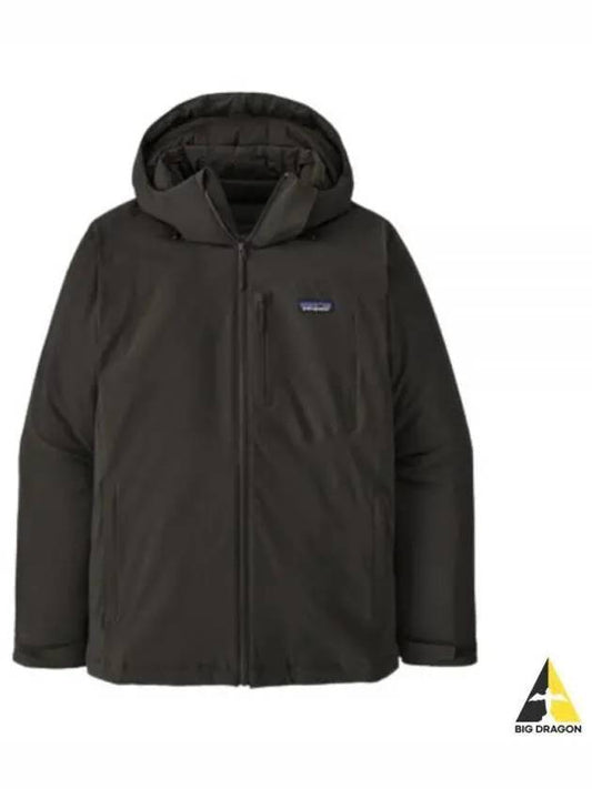 Men's Insulated Quandary Hooded Jacket Black - PATAGONIA - BALAAN 2