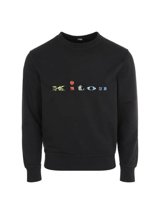 Logo Sweatshirt Black - KITON - BALAAN 1