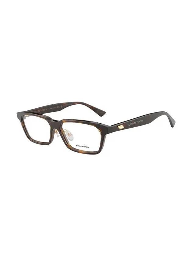 Eyewear Rectangle Frame Eyeglasses Havana - BOTTEGA VENETA - BALAAN 4