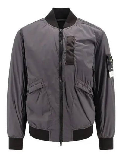 Skin Touch Nylon TC Primaloft Bomber Jacket Charcoal - STONE ISLAND - BALAAN 2