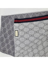 GG Two Tone Wool Scarf Grey - GUCCI - BALAAN 5