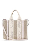 Woody Tote Bag 26 Wild Gray CHC22AS397 L17 084 - CHLOE - BALAAN 3