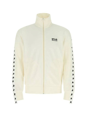 Star Collection Dennis Track Jacket White - GOLDEN GOOSE - BALAAN 1