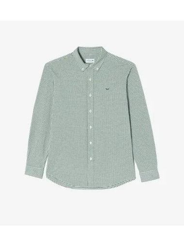 men jersey shirt green - LACOSTE - BALAAN 1