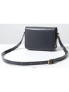 Teen Triomphe Shiny Calfskin Cross Bag Slate Grey - CELINE - BALAAN 6