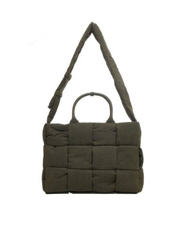 Large Arco Padded Tote Bag Olive - BOTTEGA VENETA - BALAAN 1