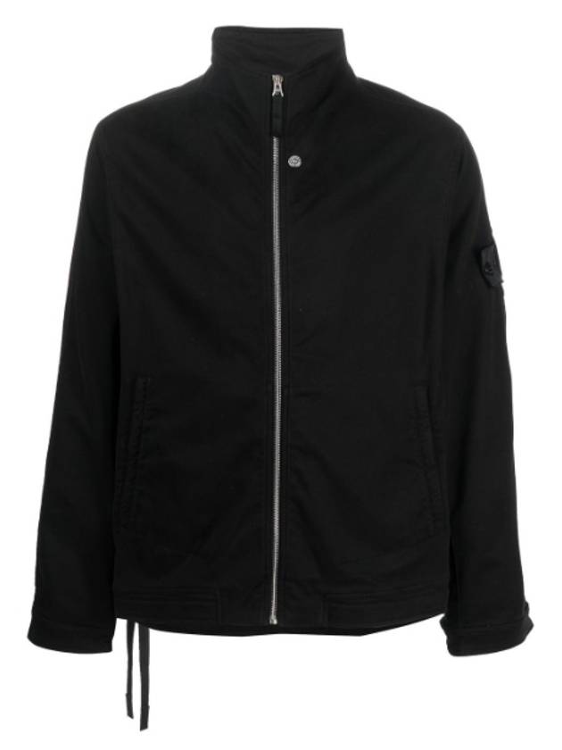 Wappen Shadow Project Zip-Up Jacket Black - STONE ISLAND - BALAAN 2