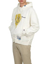 X Champion Men's Hoodie A11HD711 WHITE - MAISON MIHARA YASUHIRO - BALAAN 4