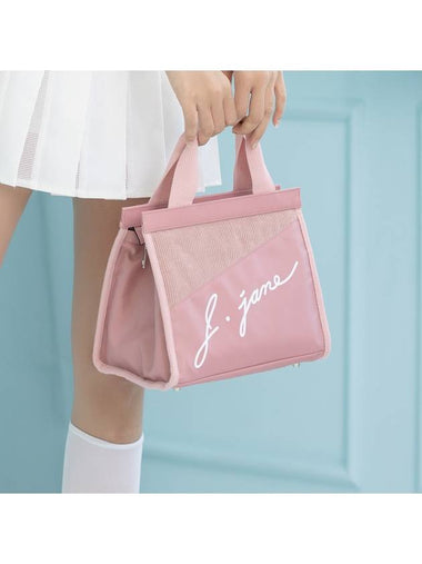 Golf Wear Corduroy Tote Bag Corduroy Tote Bag Pink - J JANE - BALAAN 1