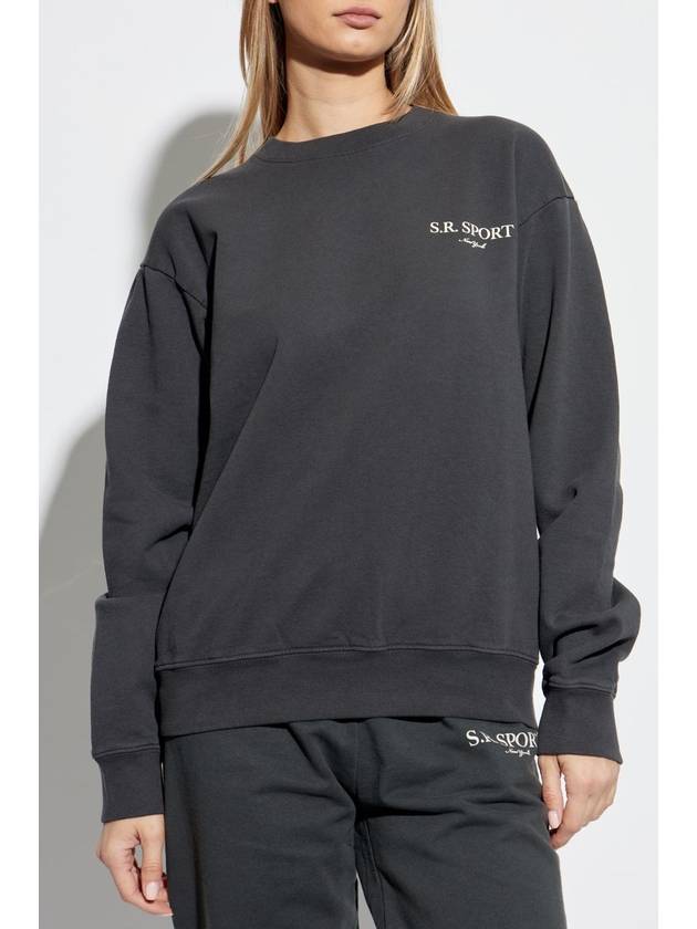 Sporty & Rich Sweatshirt From The New York Collection, Unisex, Grey - SPORTY & RICH - BALAAN 3