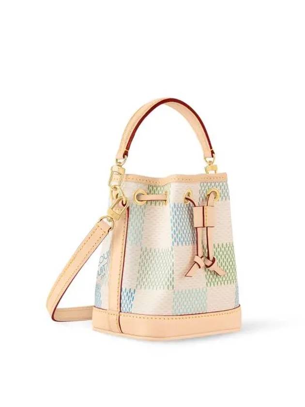 Nano Noe D15 Damier Bucket Bag Green - LOUIS VUITTON - BALAAN 3