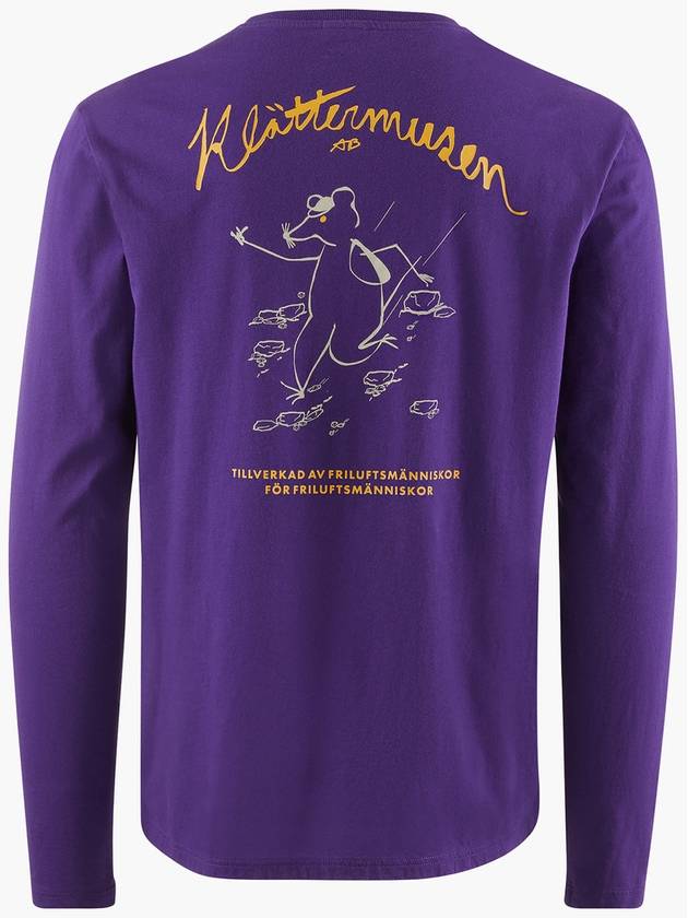 Runa Scrambling LS Long Sleeve T-Shirt Purple - KLATTERMUSEN - BALAAN 3