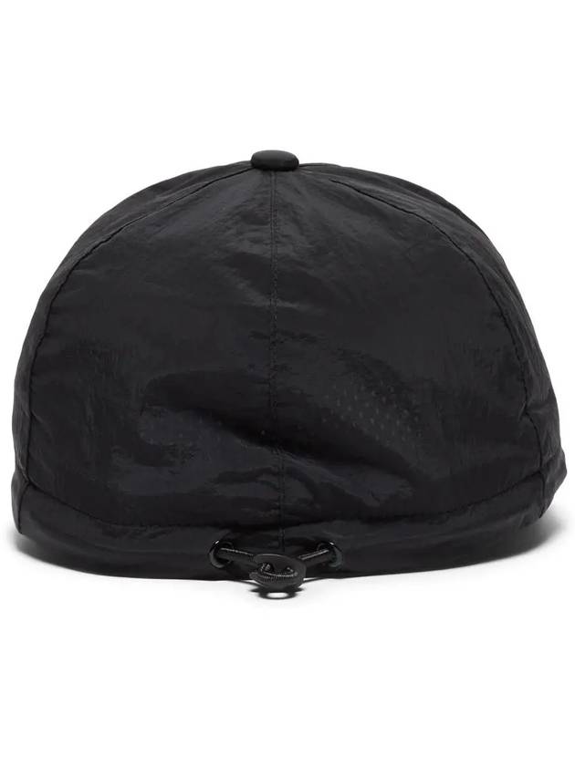 Nylon Logo Ball Cap Black - STONE ISLAND - BALAAN 4