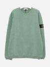 Waffen Patch Crew Neck Sweatshirt Sage Green - STONE ISLAND - BALAAN 2