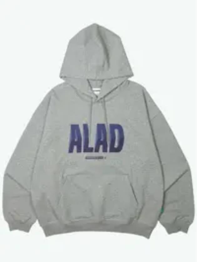 3D logo hood melange gray - ALEX&AIDEN - BALAAN 1