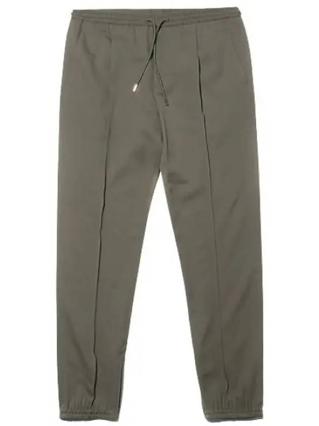 Wool Twill Track Pants Khaki - DIOR - BALAAN 2