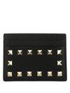 Valentino Rockstud Card Wallet 3W2P0486VSH - RED VALENTINO - BALAAN 4