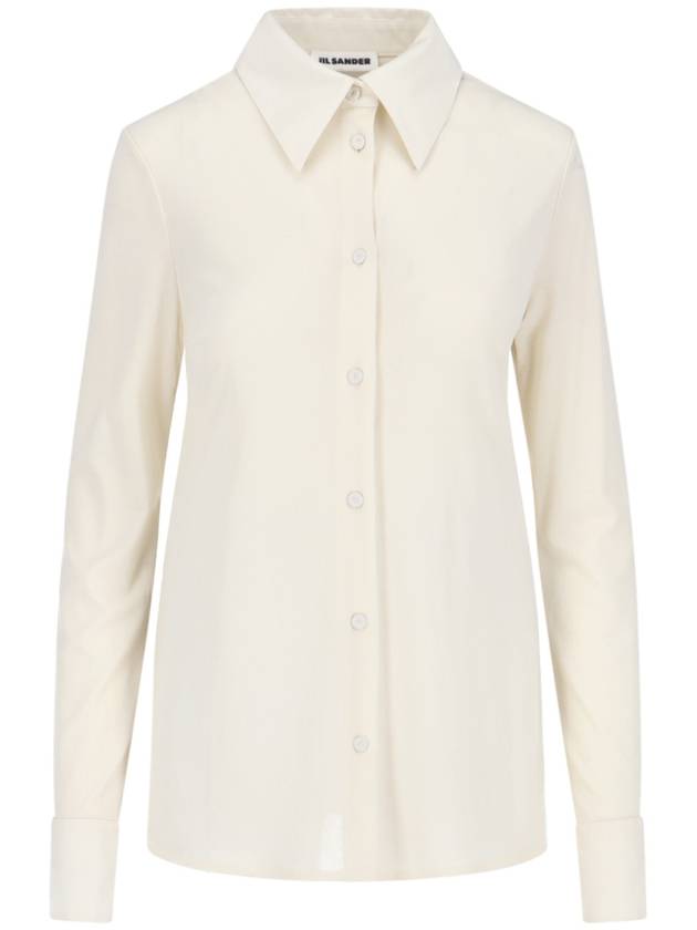 Jil Sander Shirts White - JIL SANDER - BALAAN 1