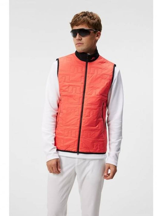 JLINDEBERG Stephano Bridge Quilted Hybrid Vest Vest Golf Wear - J.LINDEBERG - BALAAN 1