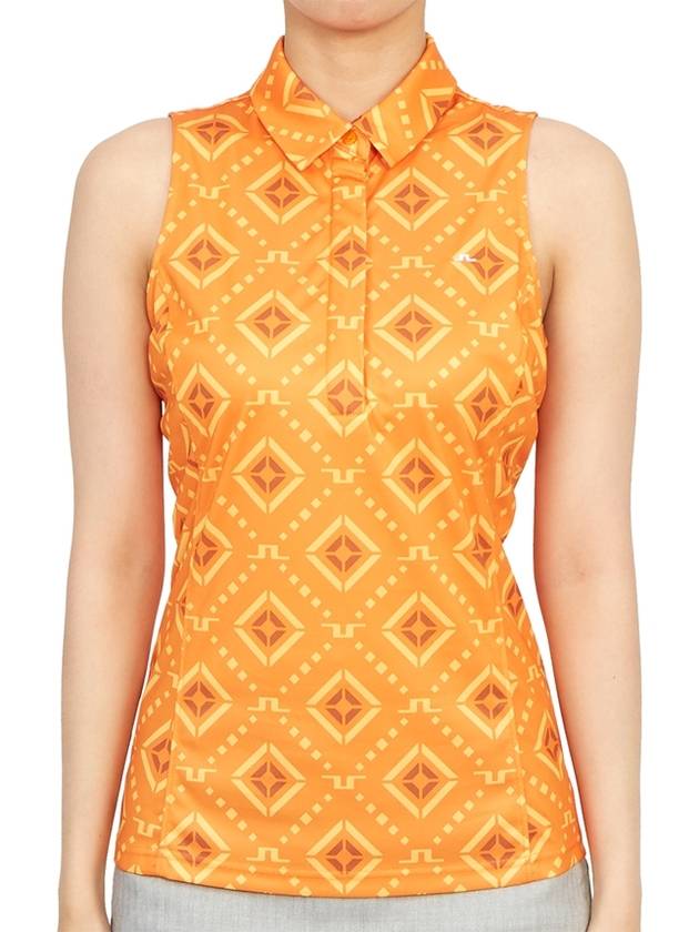 Women's Dena Print Sleeveless Top - J.LINDEBERG - BALAAN 2