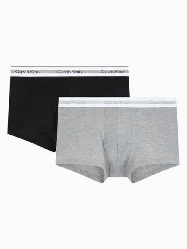 Underwear Men s Modern Cotton Air Trunks 2PK NB3957AN8 - CALVIN KLEIN - BALAAN 1