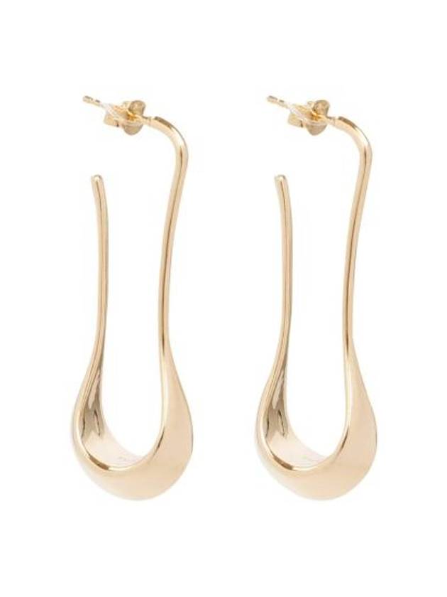 Short Drop Earrings Gold - LEMAIRE - BALAAN 2