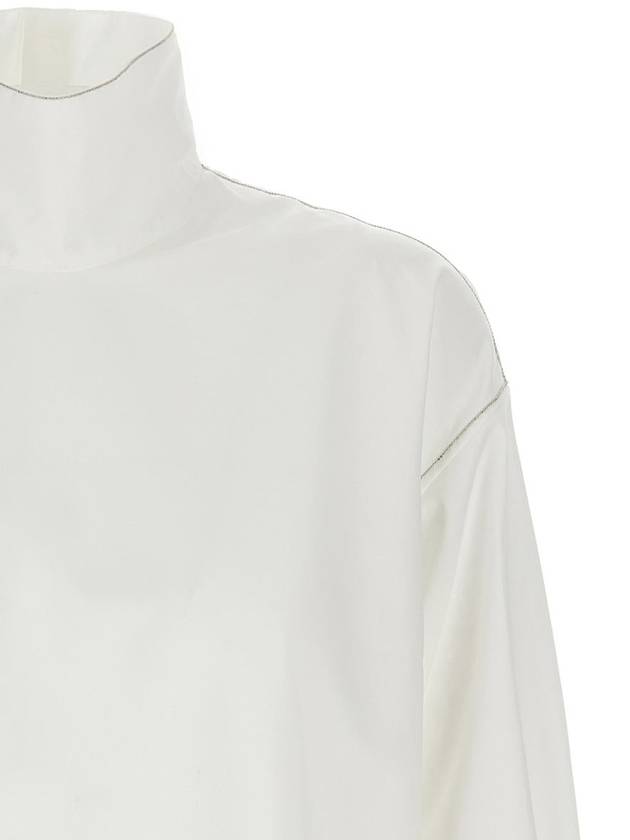 Fabiana Filippi Jewel Detail Shirt - FABIANA FILIPPI - BALAAN 3