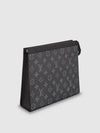 Pochette Voyage Monogram Eclipse Pouch Bag Black - LOUIS VUITTON - BALAAN 3