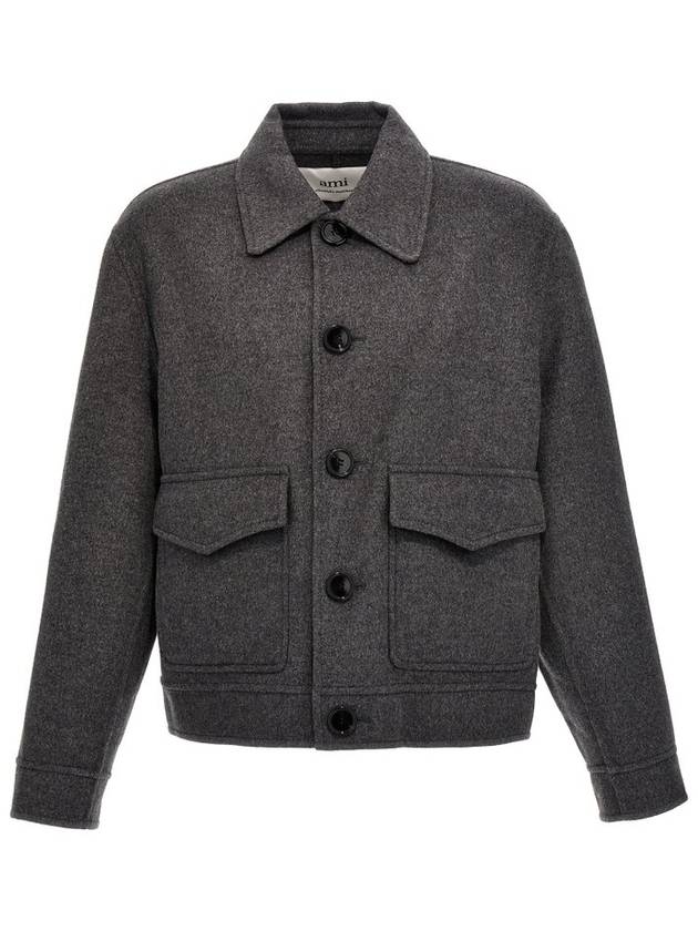 long sleeve buttoned jacket - AMI - BALAAN 1