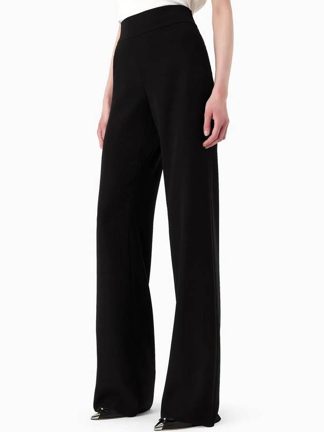 Flare Pants 8N2P05 2NWAZ0999 Black - EMPORIO ARMANI - BALAAN 3