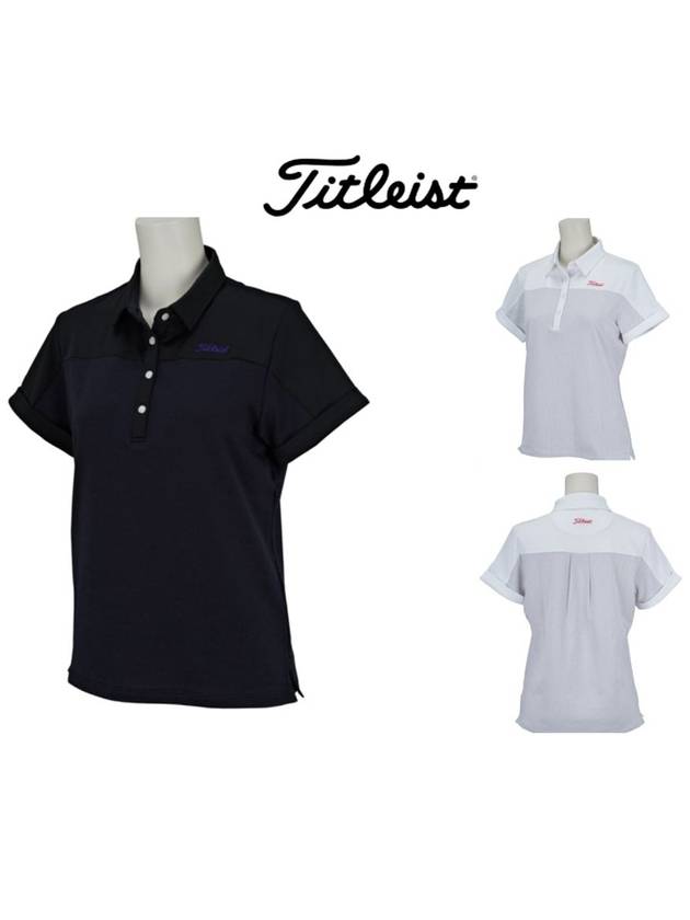 Golf Wear Delta Stretch Smooth Short Sleeve Polo Shirt TSWC2109 - TITLEIST - BALAAN 1