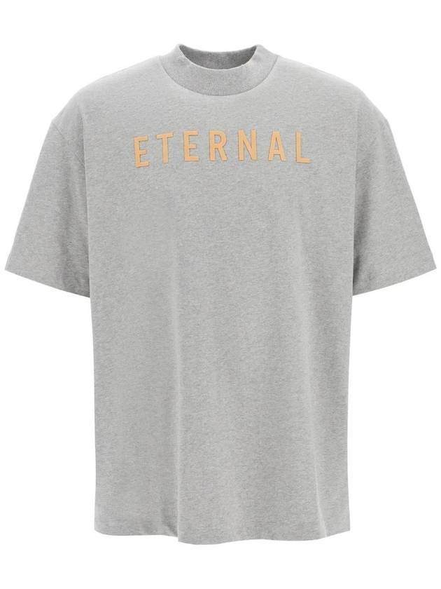 Men's Eternal ETERNAL Crew Neck Short Sleeve T-Shirt Gray - FEAR OF GOD - BALAAN 1