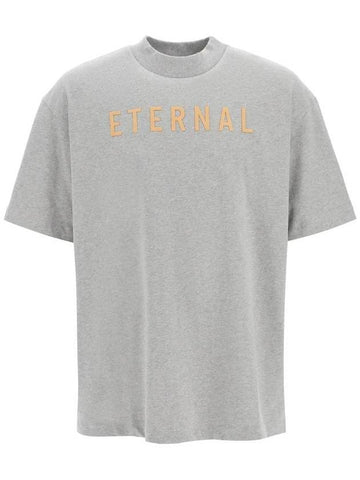 Men's Eternal ETERNAL Crew Neck Short Sleeve T-Shirt Gray - FEAR OF GOD - BALAAN 1