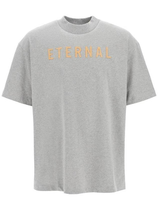 Men's Eternal ETERNAL Crew Neck Short Sleeve T-Shirt Gray - FEAR OF GOD - BALAAN 1