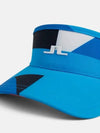 SS Golf Bone Visor Sun Cap BON PRINT VISOR Blue Print - J.LINDEBERG - BALAAN 4