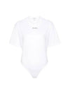 Short Sleeve T-Shirt AA9H04325J010009 White - ALAIA - BALAAN 2