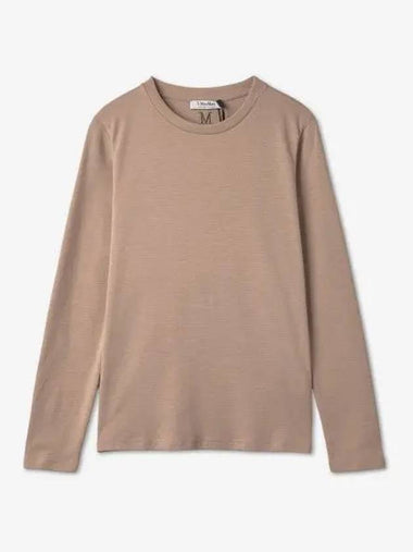 Max Mara Duccio T Shirt Camel 99710131600006 - S MAX MARA - BALAAN 1