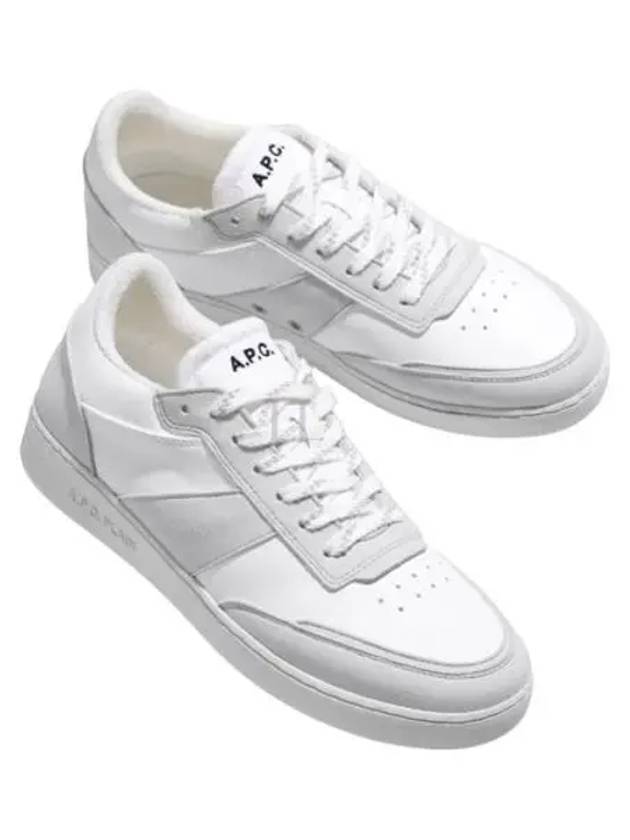 Pain Leather Low Top Sneakers White - A.P.C. - BALAAN 2