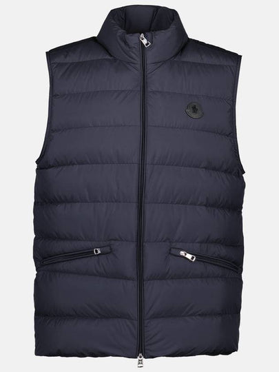 Lechtal Down Padded Vest Navy - MONCLER - BALAAN 2