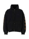 Heavy Metal Oversized Zip-Up Hoodie Black - BALENCIAGA - BALAAN 2