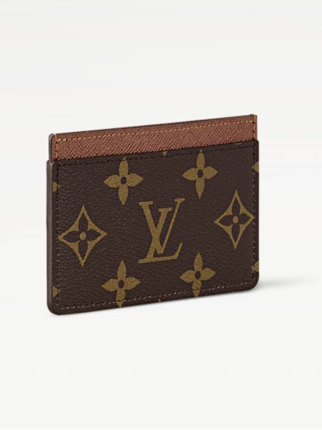 Monogram Card Wallet Brown - LOUIS VUITTON - BALAAN 4