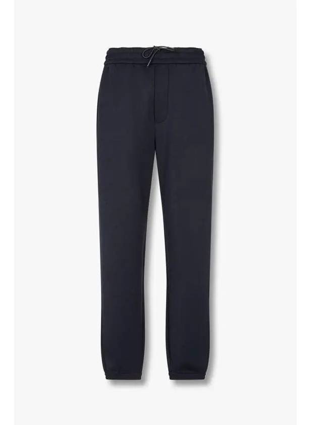 Men s Soft String Jogger Pants Navy - EMPORIO ARMANI - BALAAN 1