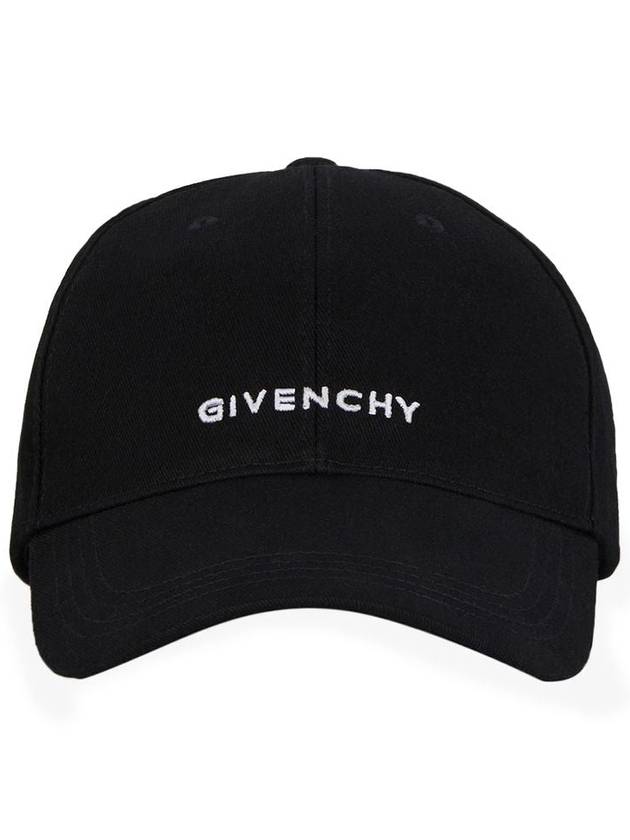 4G Logo Twill Ball Cap Black - GIVENCHY - BALAAN 2