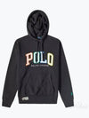 Applique Logo Hoodie Black - POLO RALPH LAUREN - BALAAN 2