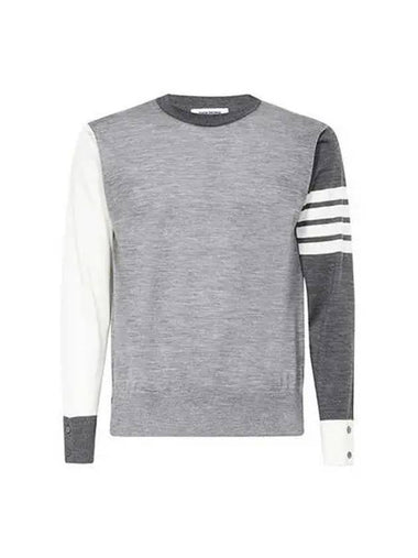 Knit Bar Funmix Classic Gray - THOM BROWNE - BALAAN 1