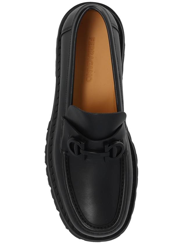 FERRAGAMO ‘Florian’ Loafers, Men's, Black - SALVATORE FERRAGAMO - BALAAN 6