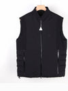 Men's Chaboard CHABOD Goose Down Vest Black - MONCLER - BALAAN.