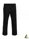 W U Straight Pant Black OT139 pants - NEEDLES - BALAAN 2