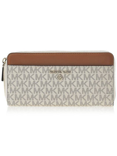 Jet Set Charm Canvas Long Wallet White - MICHAEL KORS - BALAAN 2